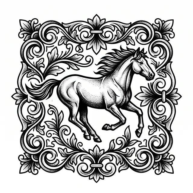Neotrad Running Horse