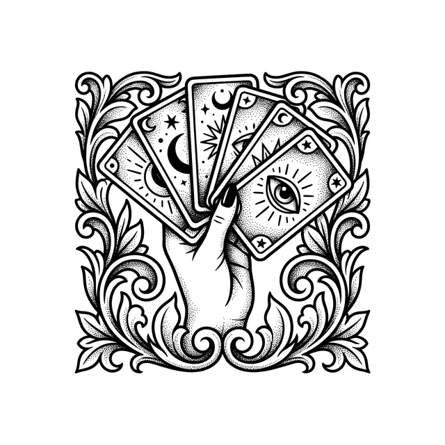 Neotrad Tarot Hand