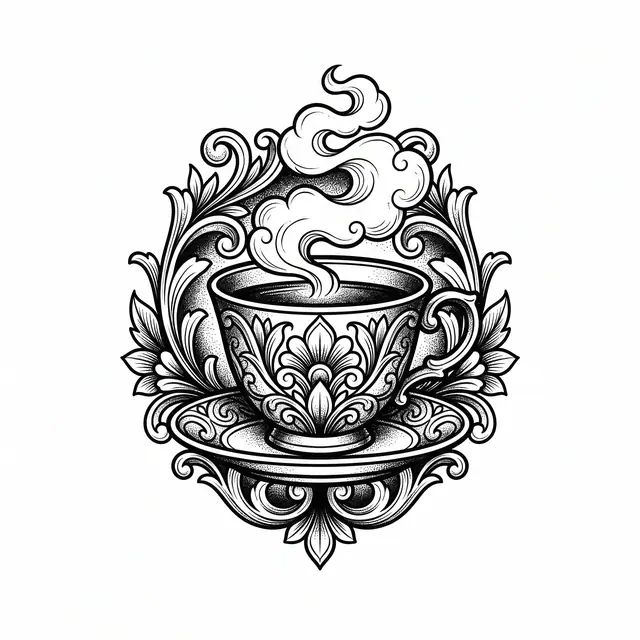 Neotrad Teacup With Steam