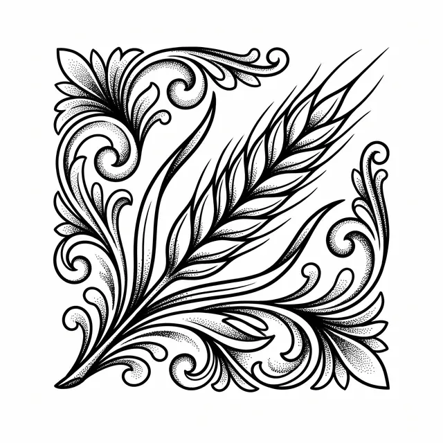 Neotrad Wheat Stalks