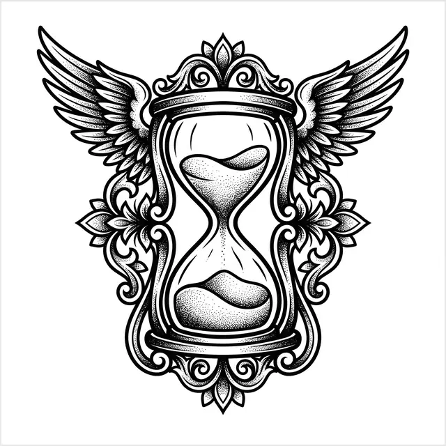 Neotrad Winged Hourglass