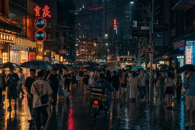 Rainy-Neon-Street