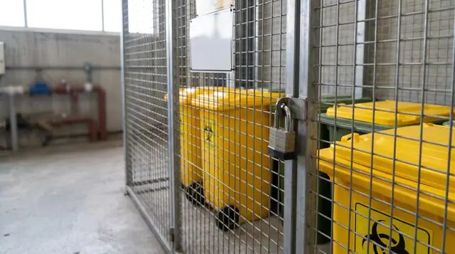 Sharps Waste Store Room