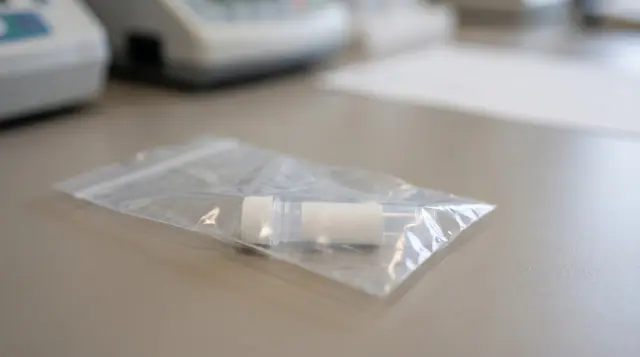 Sample tube sealed transport bag clinical specimen medical packaging