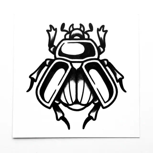 Traditional Beetle Scarab