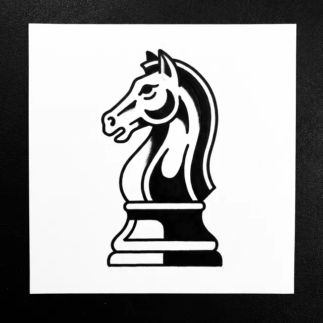 Traditional Chess Knight