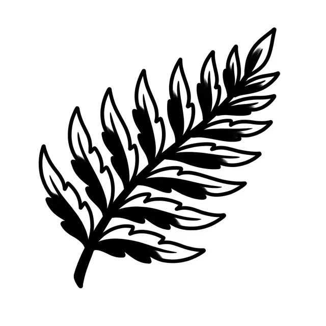 Traditional Fern Frond
