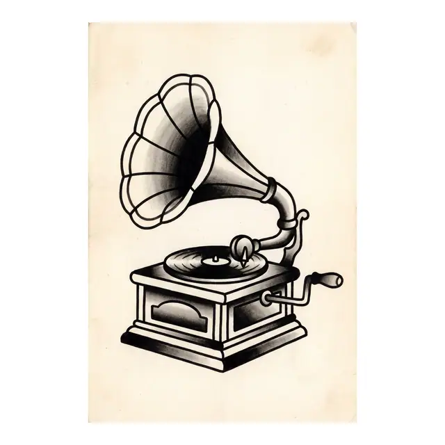 Traditional Gramophone