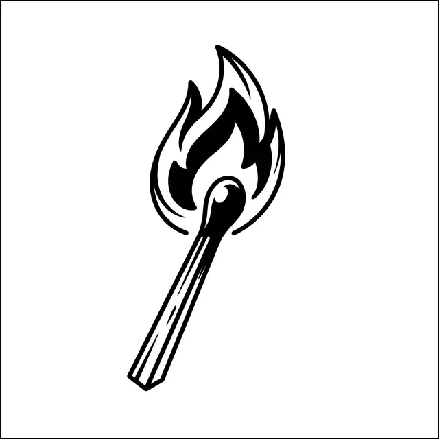 Traditional Matchstick Burning