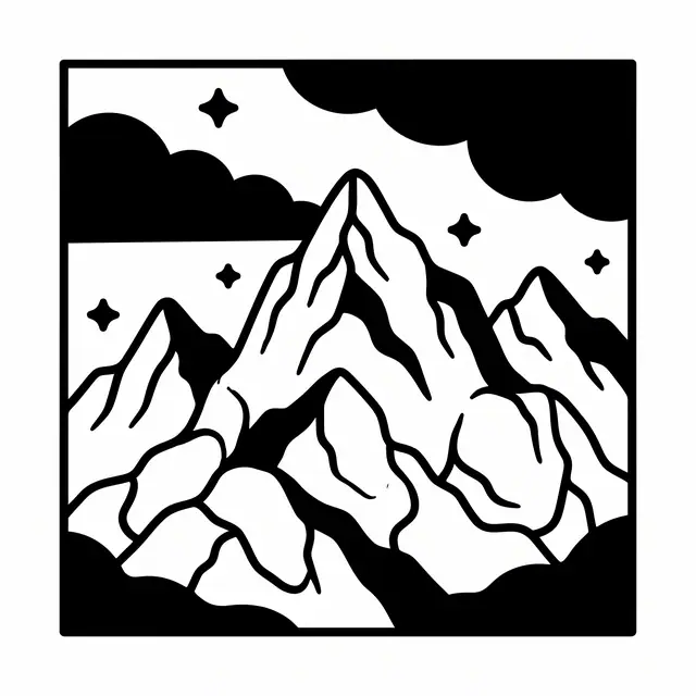 Traditional Mountain Range