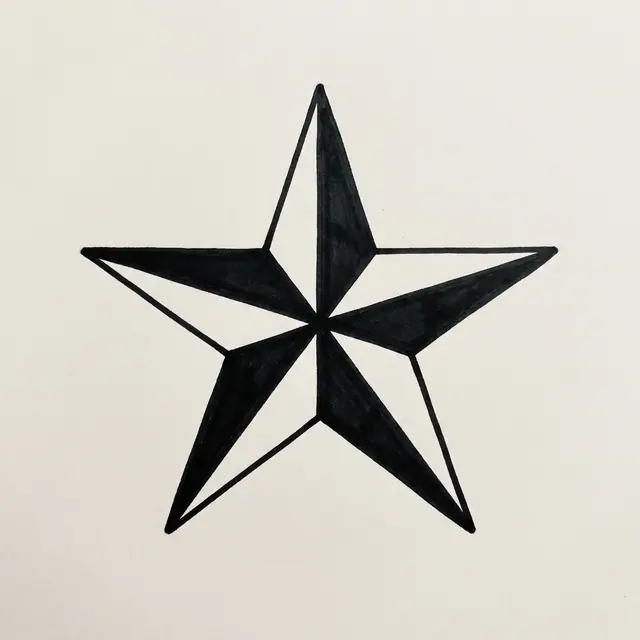 Traditional Nautical Star